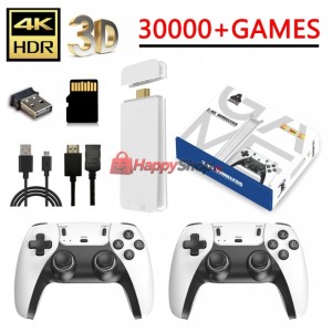 Безжична ретро конзола Game Stick PRO 30 000 видео игри, 64 ..